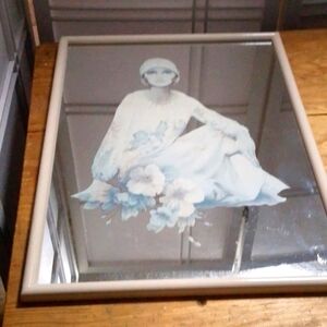 Rare Vintage Sara Moon Mirror